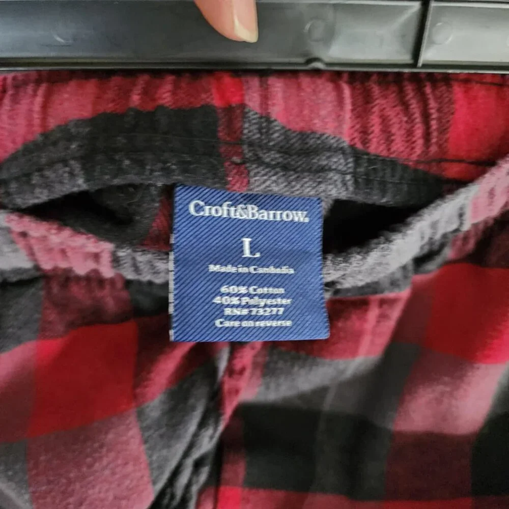 EUC Croft & Barrow Plaid Lounge Pants